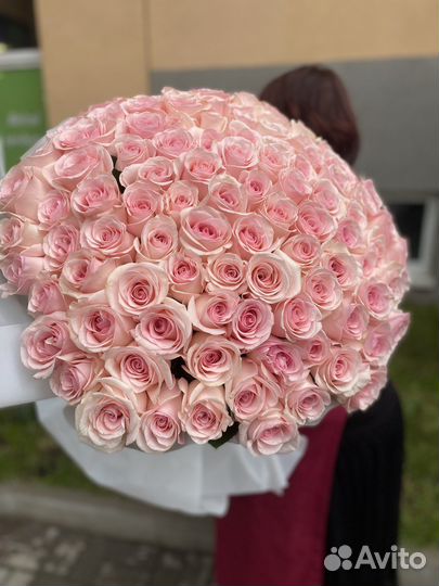 Крупные розы. Букеты. Доставка цветов