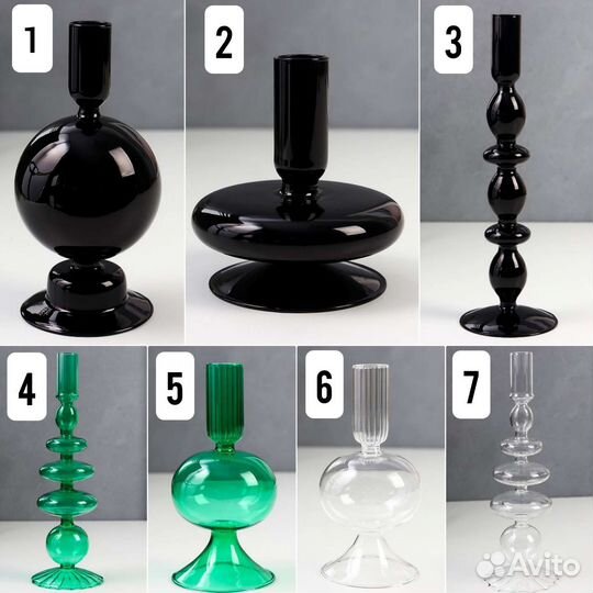 Подсвечники/декор (в стиле hm home, zara home)