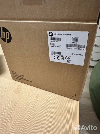 Докстанция HP USB-C dock G5
