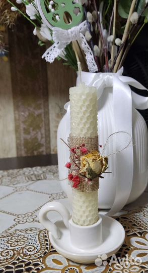 Свечи из вощины