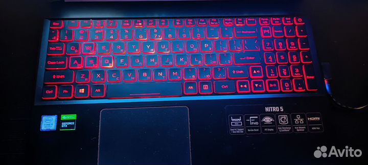 Игровой Acer Nitro 5 / i5 9300H/gtx 1050 3gb