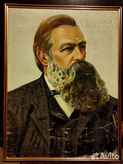 Портрет Фридрих Энгельс