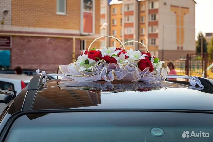 Свадебные украшения на машину продам