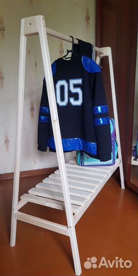 Вешалка напольная рейл как(ikea)