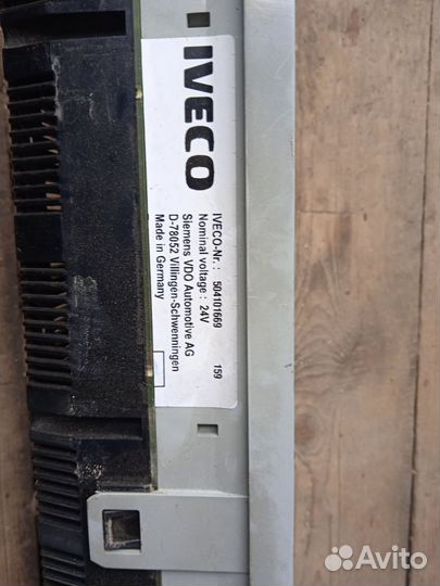 Щиток приборов iveco stralis