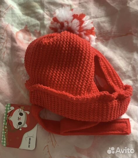 Шапка для собачки новая