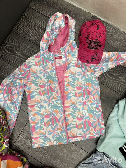 Вещи пакетом на девочку 134 140 весна лето