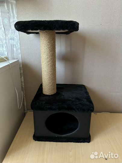 Когтеточка домик для кошки