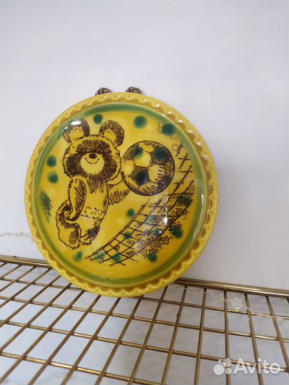 Плакетка Олимпийский мишка зик