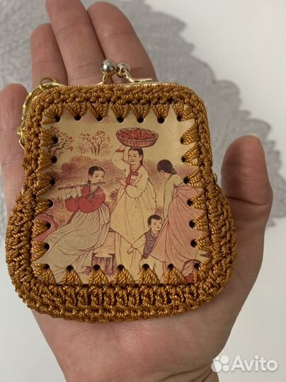 Кошелек натуральная кожа ручная работа