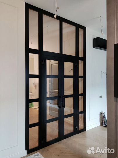 Перегородки, алюмиевый и стальной профиль