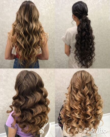 Свадебные и вечерние причёски локоны плетение кос