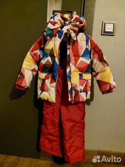 Зимний комплект для девочки 98 104