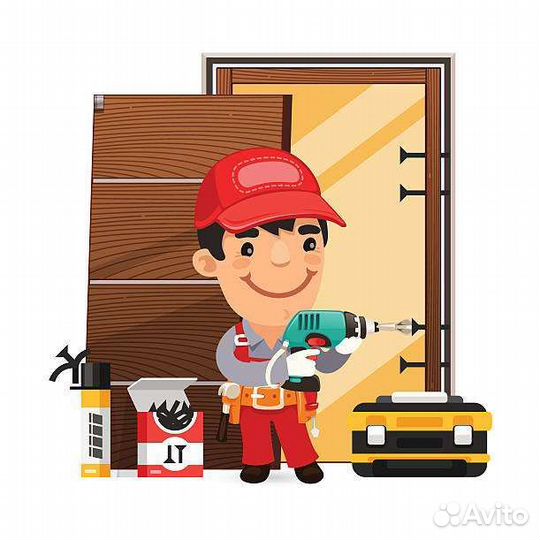 Установка дверей