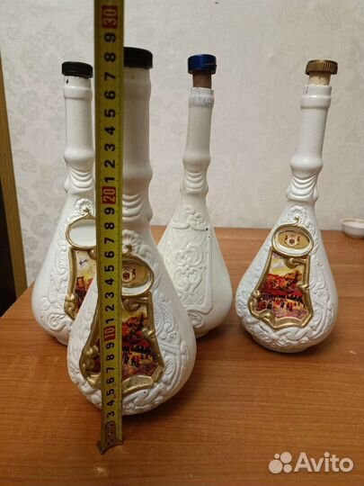 Бутылка керамическая