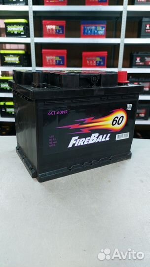Аккумулятор Fire Ball 60 А/ч о.п
