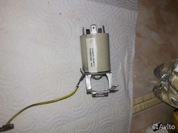 Сетевой шнур с конденсатором для машинки веко