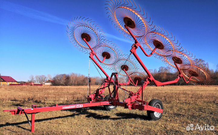 Грабли, ворошилки, валкователи Harvest WR8, 2023