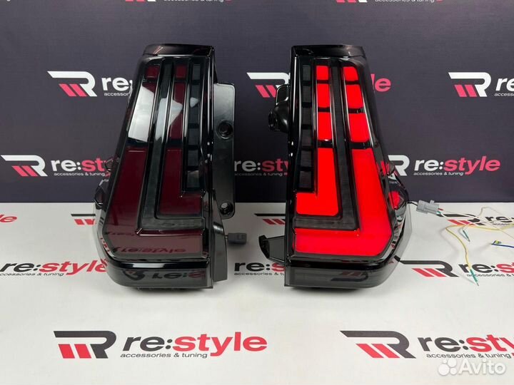 Стопы Lexus GX460 Тюнинг Дымчатые D2123