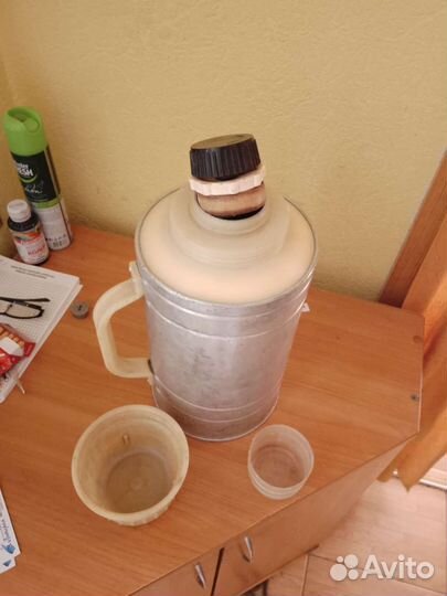 Термос 3 литра СССР алюминиевый