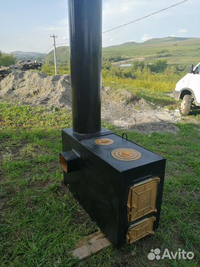 Печь для отопления дома бу