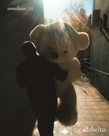 Плюшевый медведь 1.9 метра