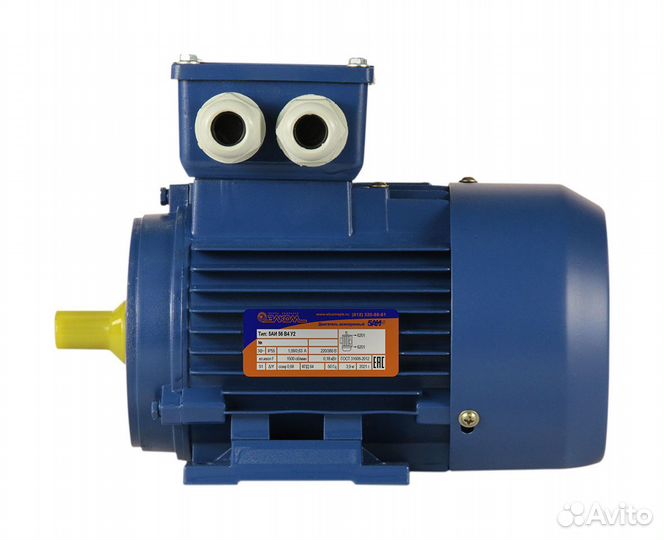 Электродвигатель аир 56 В4 (0.18 кВт/1500 об.мин)