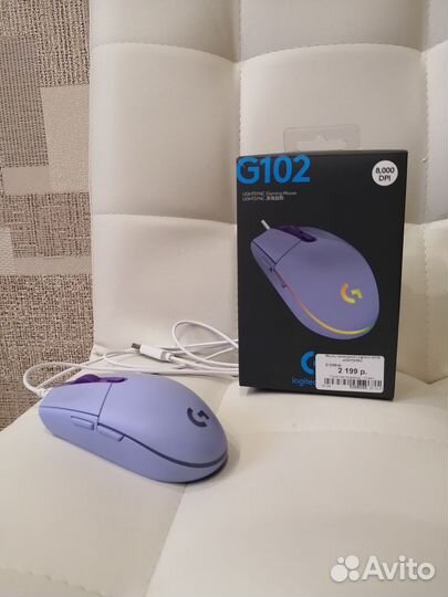 Игровая мышь logitech g102