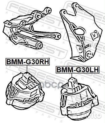 Подушка двс правая BMW G30/G31/G32 16 bmmg30RH