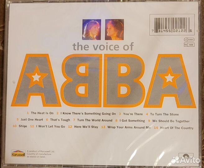 The Voice of abba от Agnetha & Frida (CD, 2004)