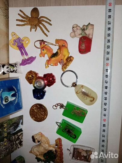 Магниты на холодильник. Брелки для ключей. Коллекц