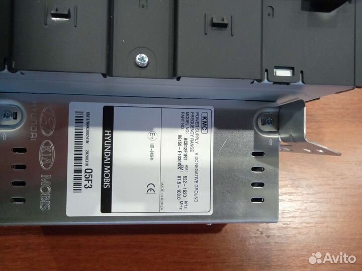 Штатная магнитола kia sportage 4