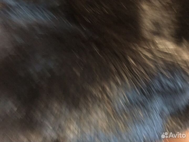 Шапка норковая женская черная