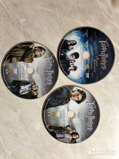 Dvd диски Гарри Поттер лицензионные