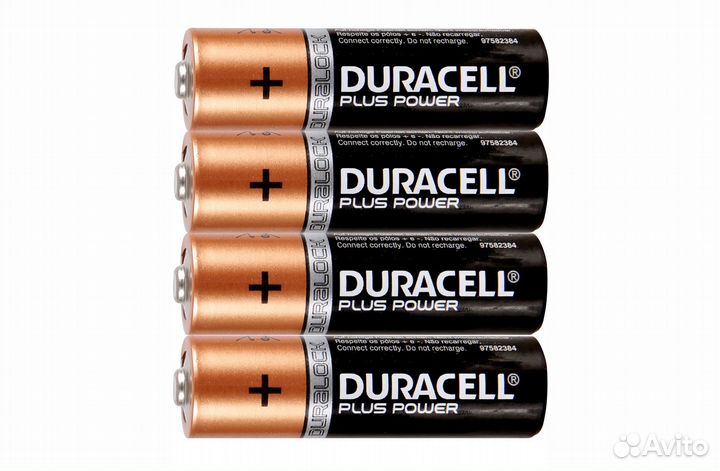 Батарейки duracell аа LR6 (2A/4B), 4 штуки