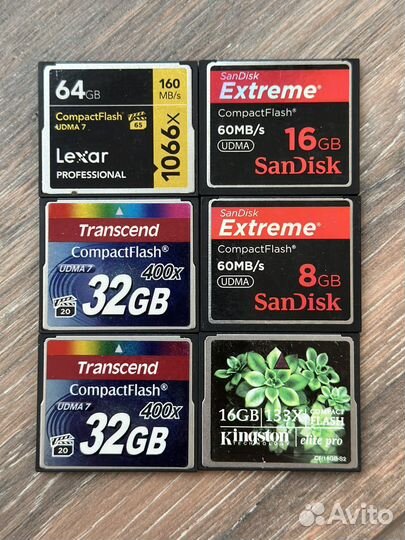 Карты памяти Compact Flash