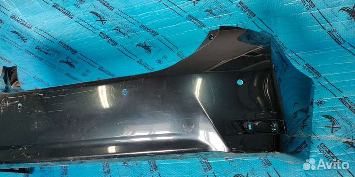 Задний бампер Toyota Corolla 2013-2019