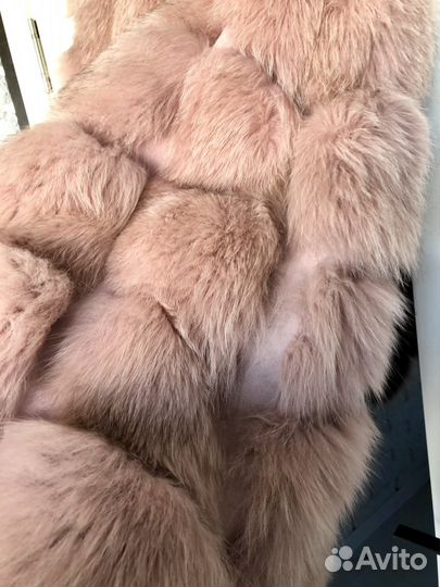 Жилет из меха песца