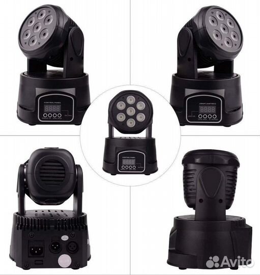 Головы LED 2шт Big Dipper 84W Rgbw Светомузыка