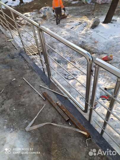 Перила из нержавеющей стали, поручни, ограждения