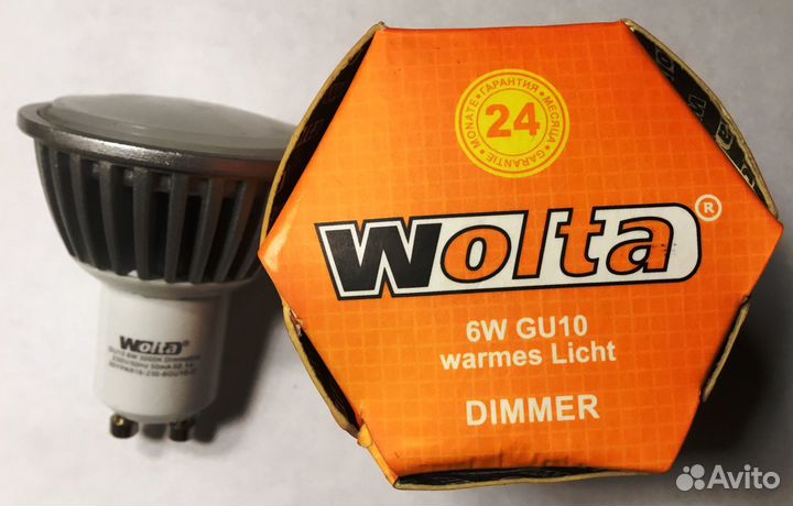 Светодиодные лампы Диммируемые Wolta 6 watt