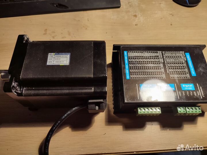 Шаговый двигатель nema 34 и DM860H