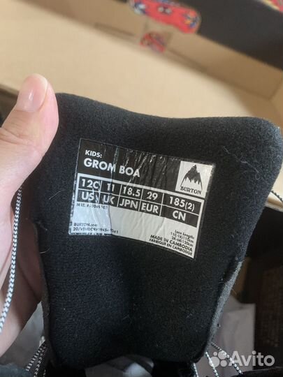 Сноубордические ботинки burton