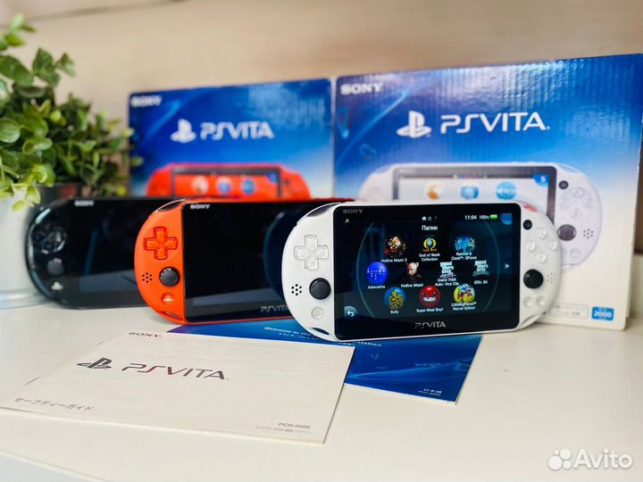 PS Vita Slim White Red 256gb Vita Fat 128 gb