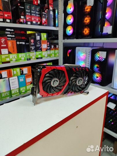 Видеокарта MSI GTX 1050 Ti gaming X