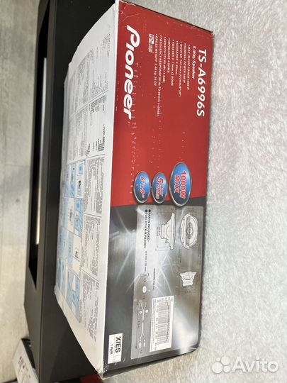 Колонки pioneer овалы 1000w 6x9