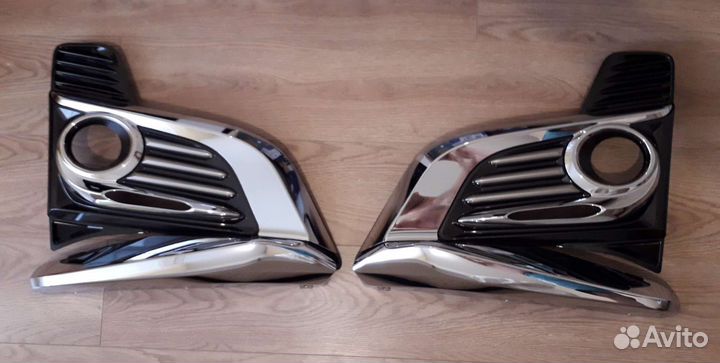 Окантовки птф тюнинг хром для Alphard / Vellfire