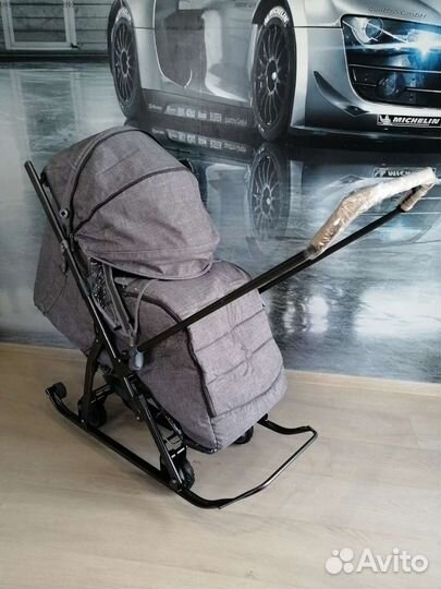 Санки-коляска Новые