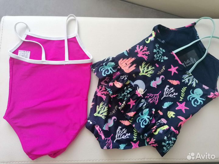 Купальник H&M 110-116, Oxylane 90-98