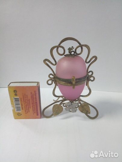 Шкатулка пасхальное яйцо 19 век